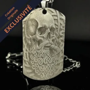 Médaillon Celtic Skull