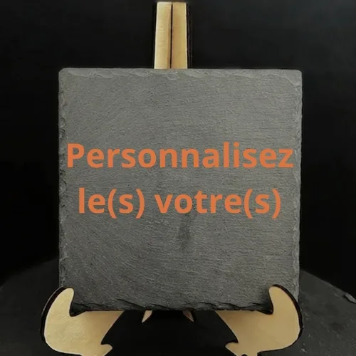 Ardoise 10x10cm personnalisé