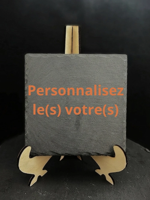 Ardoise 10x10cm personnalisé Ardoise 10x10cm personnalisé
